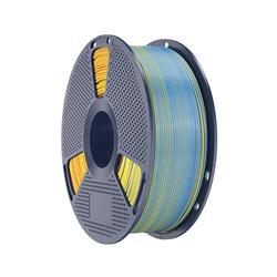 Sunlu 1.75mm,1kg/spool,Silk PLA+ Forth-Color Blue Purple Orange Yellow