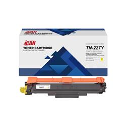 iCAN Compatible Brother TN227-2.3K-Y Yellow Toner Cartridge
