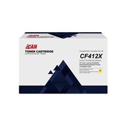 Cartouche de toner jaune HP CF412X compatible iCan