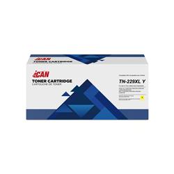 iCAN Compatible Brother TN229XL Yellow Toner Cartridge With Chip