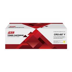 iCAN Compatible Canon 067 Yellow Toner Cartridge