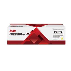 Cartouche de toner jaune Canon 054H compatible iCAN