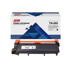 iCAN Compatible Brother TN660 High Capacity Black Toner Cartridge