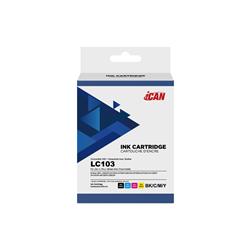 iCan Compatible Brother LC103 Black and Tri-color Ink Cartridge