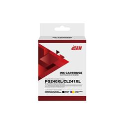 iCan Canon PG240XL Black and CL241XL Tri-color Ink Cartridge