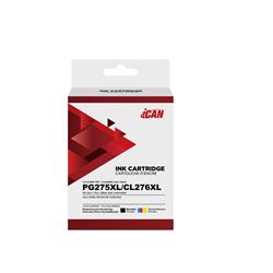 iCan Canon PG275XL Black and CL276XL Tri-color Ink Cartridge