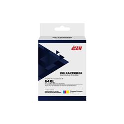 iCan Cartouche d'encre tricolore HP 64XL (Remanufacturée)