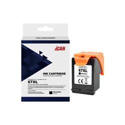 iCan Compatible HP 67XL Black Ink Cartridge, High Yield