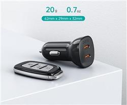 Choetech 36 W - Chargeur de voiture double USB-C PD(Open Box)