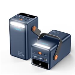 50000mAh PD 65W Portable Power Station with Built-in Flashlight