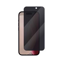 VMAX - Verre trempé 2.5D Privacy de 0.33 mm pour iPhone 15 & Pro 6.1''