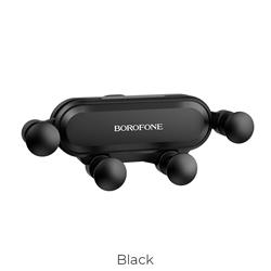 BOROFONE Eddie Air Outlet Gravity In-car Holder, Black