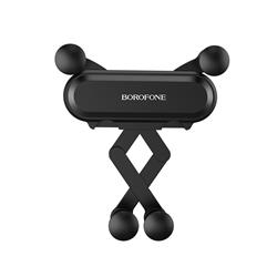 BOROFONE Eddie Air Outlet Gravity In-car Holder, Black
