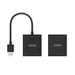 Rallonge USB 2.0 4 ports UNITEK sur Cat 6/Cat 5e(Open Box)