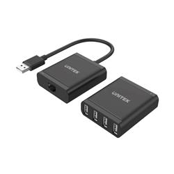 Rallonge USB 2.0 4 ports UNITEK sur Cat 6/Cat 5e(Open Box)
