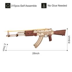 ROKR AK47 Fusil d'assaut Justice Guard Series (LQ901) [170 pièces - Dif