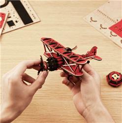 ROKR MCD01 Sky Captain DIY Pendulum 3D Wooden Puzzle