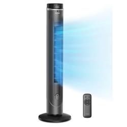 Pelonis  42" Oscillating Tower Fan for Bedroom, Remote, Quiet(Open Box)