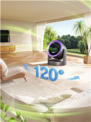 MUXNW Rechargeable USB Oscillating Desk Fan