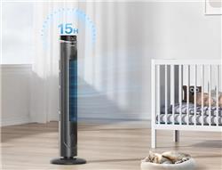 Pelonis  42" Oscillating Tower Fan for Bedroom, Remote, Quiet(Open Box)