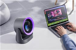 MUXNW Rechargeable USB Oscillating Desk Fan