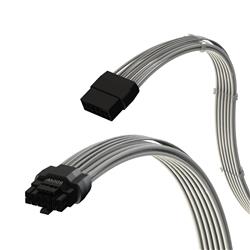 iCAN AVA 12VHPWR PCIE 5.0 Power Extension Cables, 600W 16AWG, UL-Rated, Sleeved Jacket, Molded Plugs, 4 Pcs Kit for RTX4000 ...