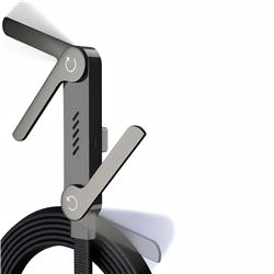 iCAN 2-in-1 Invisible Stand Fast Charging Cable, Type-C