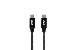 iCAN USB 2.0 Type-C Male to Type-C Male Cable, 100W, 3ft(Open Box)