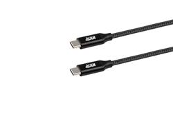 iCAN USB 2.0 Type-C Male to Type-C Male Cable, 100W, 3ft(Open Box)