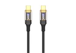 Câble iCAN USB 2.0 Type-C Mâle vers Type-C Mâle, 100W, 6,6 pieds