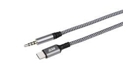 iCAN Type-C Male to 3.5mm Audio Male Cable, 6ft