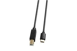 Câble iCAN USB 2.0 Type-C Mâle vers Type-B Mâle, 6 pieds