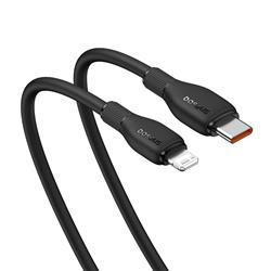 Baseus Pudding Serie Fast Charging Cable USB Type-C to iP, 2m, Black