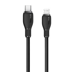 Baseus Pudding Serie Fast Charging Cable USB Type-C to iP, 2m, Black