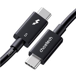 Câble Choetech Thunderbolt 5 Type-C Mâle vers Type-C Mâle, 3,3 pieds(Open Box)
