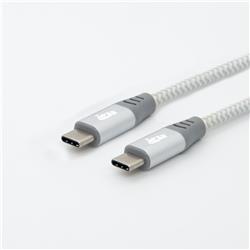 iCAN USB 3.1 Type-C Male to Type-C Male Cable, 60W, 3ft