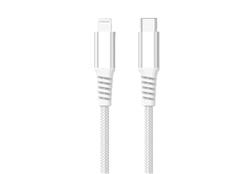 Câble iCAN MFi Type-C Mâle vers Lightning Mâle, 27W, 6 pieds