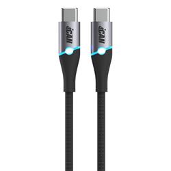 Câble iCAN USB 2.0 Type-C Mâle vers Type-C Mâle, 60W, 6 pieds