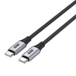 Câble iCAN USB 2.0 mâle Type-C vers mâle Type-C, 100W, 10 pieds