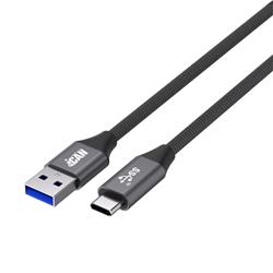 Câble iCAN USB 3.1 Type-A Mâle vers Type-C Mâle, 15W, 3 pieds