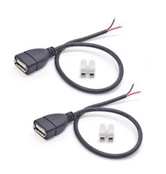 USB 2.0 Type-A to Open with 2-Position Connector Cable