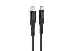 iCAN MFi Type-C Male to Lightning Male Cable, 27W, 6 ft