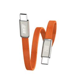 iCAN USB 2.0 Ultra-thin Type-C Male to Male Flat Cable, 240W, 3ft