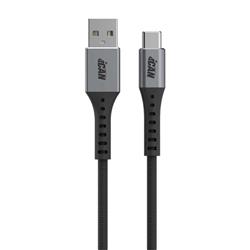 iCAN Câble USB 2.0 mâle Type-A vers mâle Type-C, 15W, 3 pieds