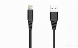 iCAN MFi Type-A Male to Lightning Male Cable, 5V/2.4A, 6ft