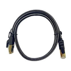 Câble Ethernet tressé iCAN CAT7, 10 Gbit/s, 600 MHz, SSTP 26 AWG, 91 cm