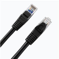 iCAN CAT6 High Speed Ethernet Cable,1000Mbps 26AWG, 100FT, Black