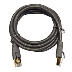 iCAN CAT7 Ethernet Patch Cable, High Speed 10Gbps 600MHz, Double Shielded S/FTP 26AWG, Gold Plated, 15FT, Grey