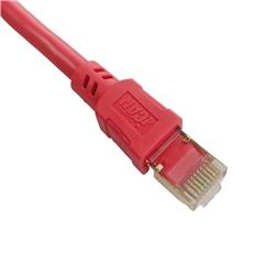 iCAN CAT6A Ethernet Patch Cable,10Gbps, 7FT, Red