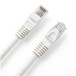 Câble Ethernet haute vitesse iCAN CAT6, 1 000 Mbps, 26 AWG, 1,5 m, blanc